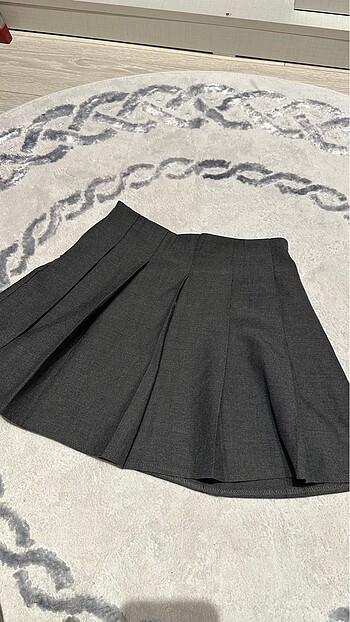Zara pileli mini etek