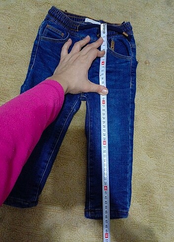 12-18 Ay Beden mavi Renk Mango cocuk kışlık kot pantolon