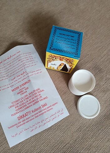 Arap kızı kremi