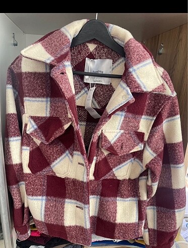 Bershka Bershka bordo ceket