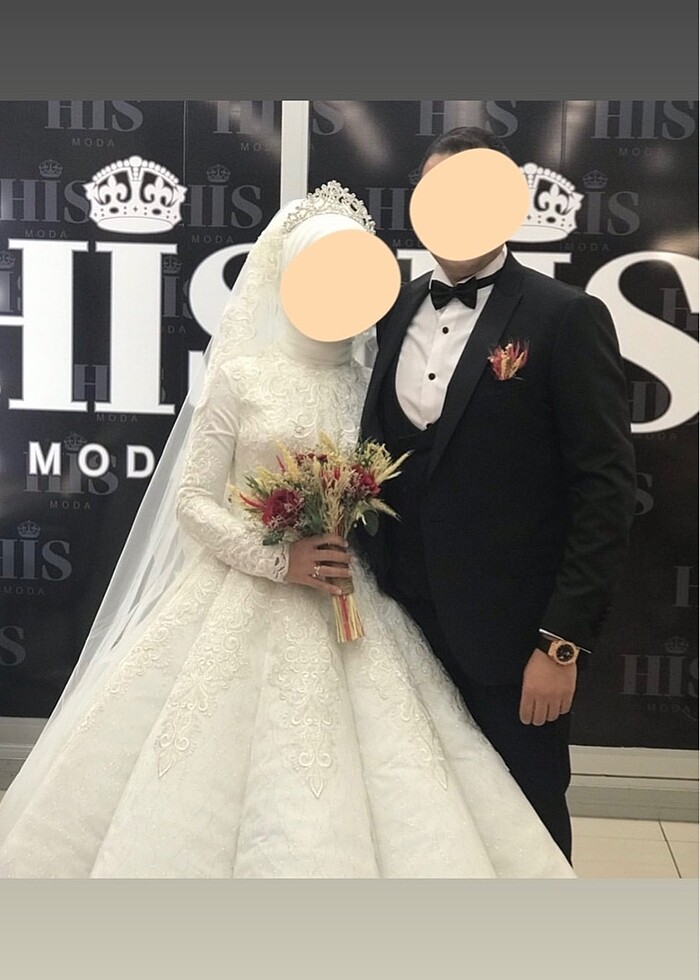 Özel Dikim Kaburga Gelinlik - Görsel 5