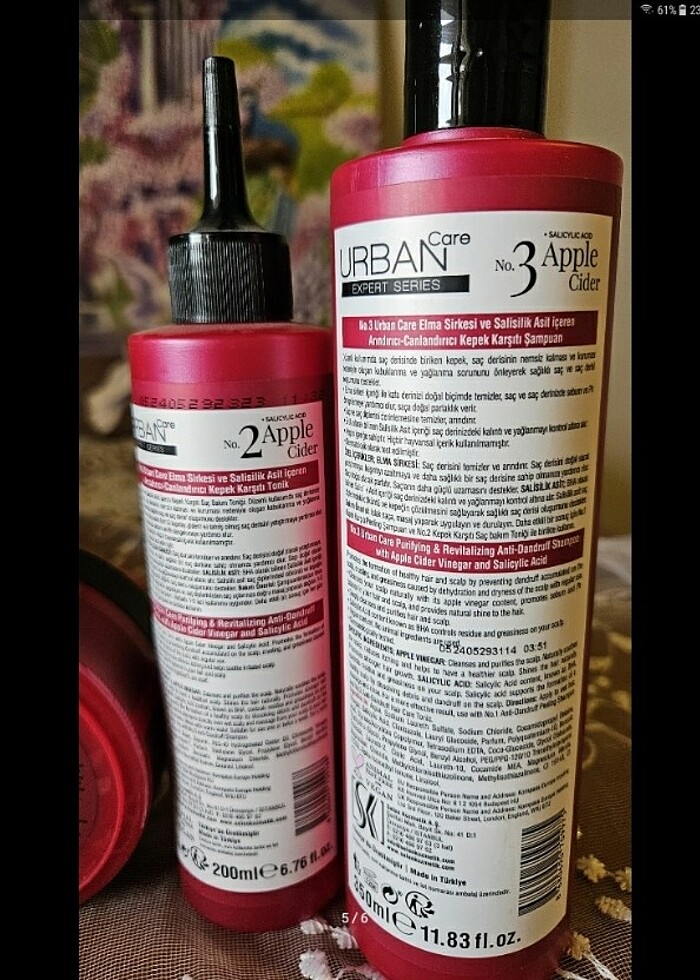 URBAN CARE 3LÜ SET KEPEK KARSITI - Görsel 3