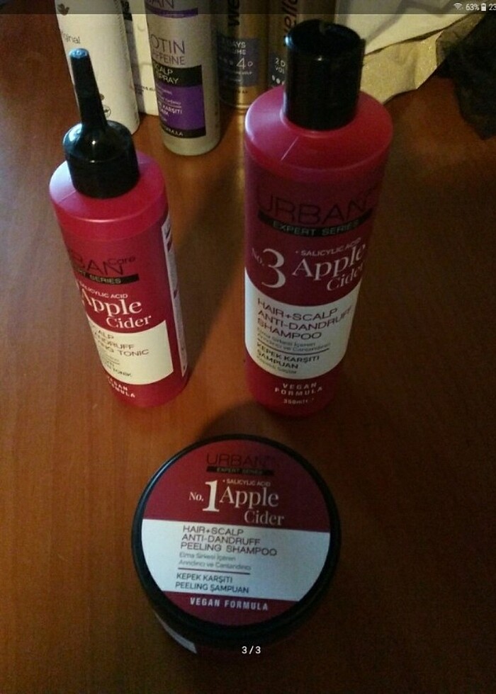 URBAN CARE 3LÜ SET KEPEK KARSITI - Görsel 4