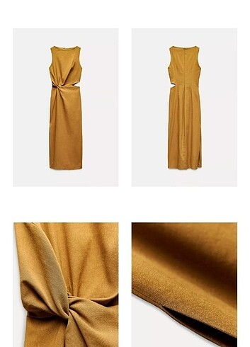 ZARA S BEDEN ELBİSE - Görsel 8