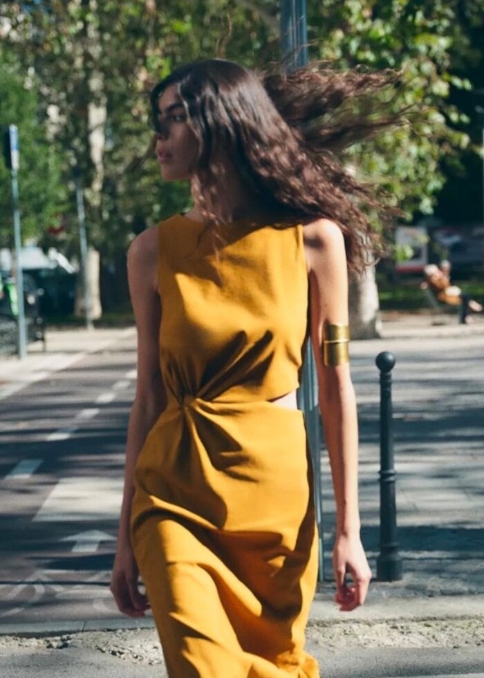 ZARA S BEDEN ELBİSE - Görsel 2