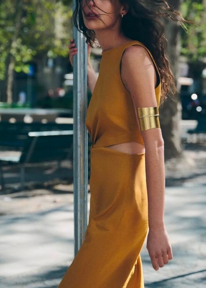 ZARA S BEDEN ELBİSE - Görsel 3