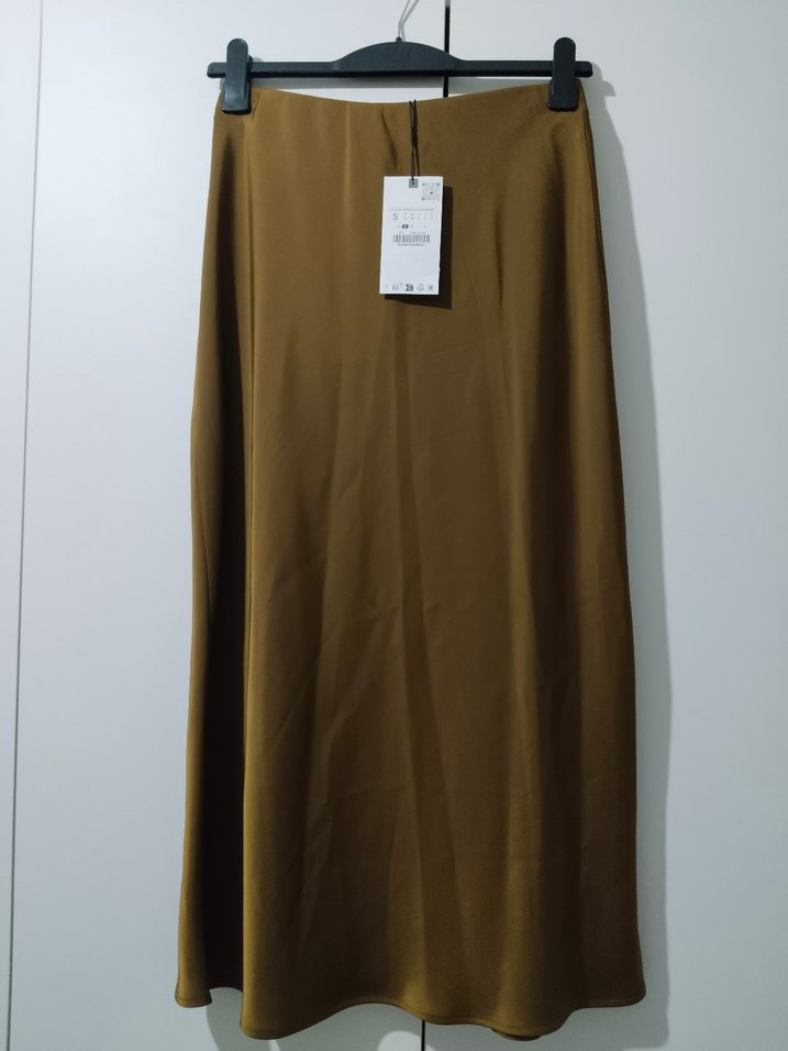 ZARA S BEDEN SATEN ETEK - Görsel 5