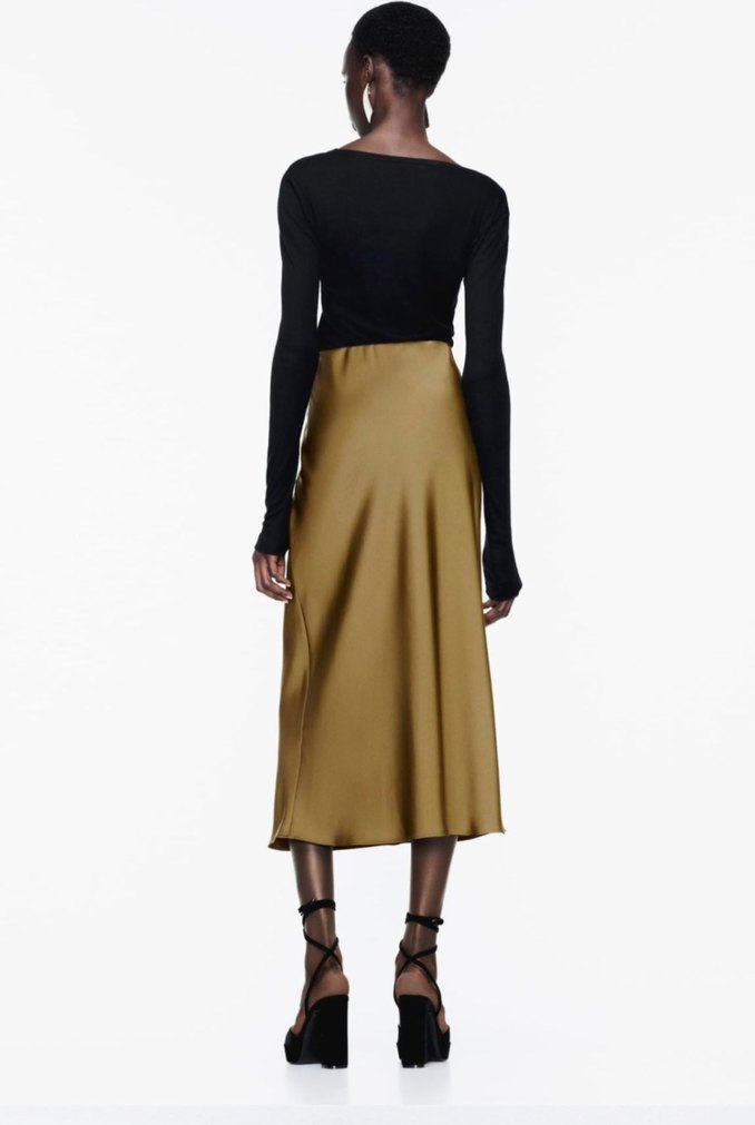 ZARA S BEDEN SATEN ETEK - Görsel 3