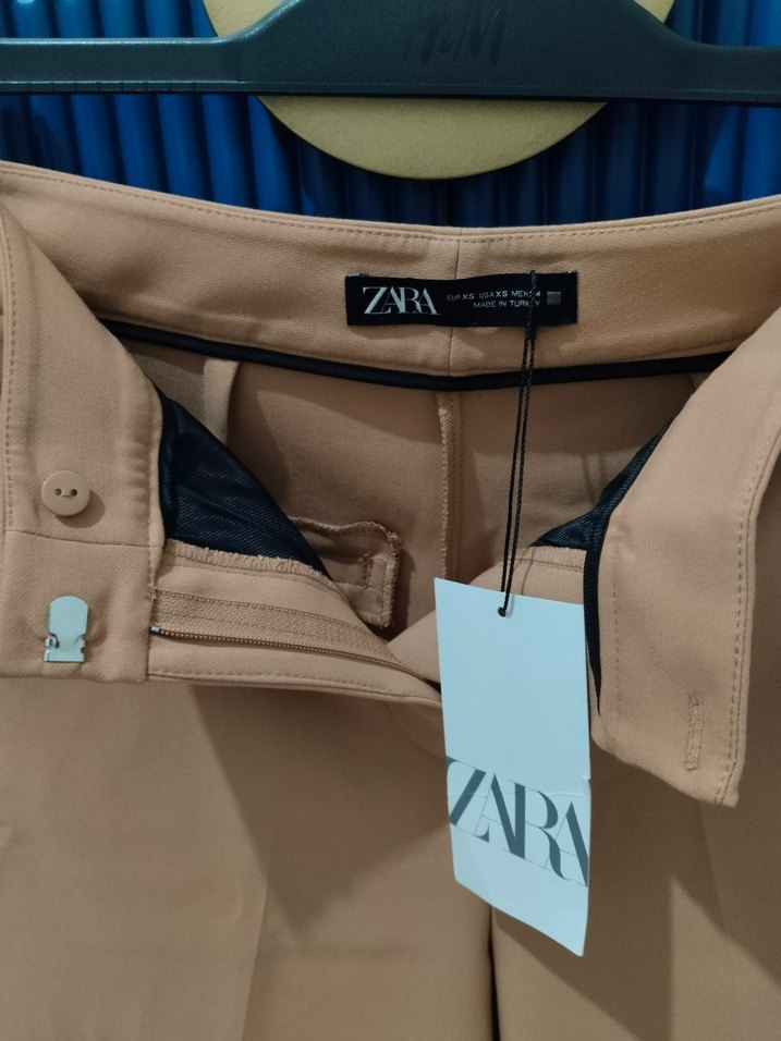 ZARA XS BEDEN YIRTMAÇLI PANTOLON - Görsel 5