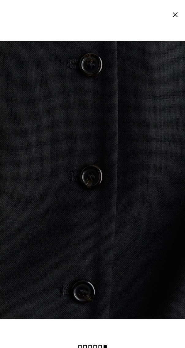 H&M 38 BEDEN YELEK - Görsel 4