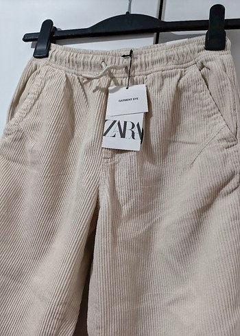 ZARA 10 YAŞ KADİFE PANTOLON - Görsel 4