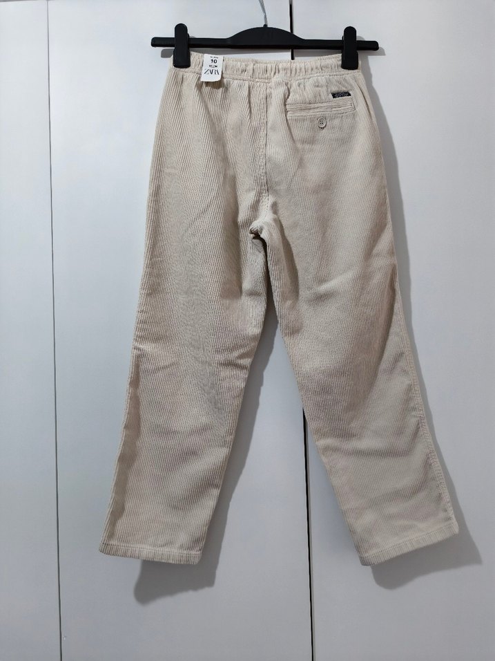 ZARA 10 YAŞ KADİFE PANTOLON - Görsel 3