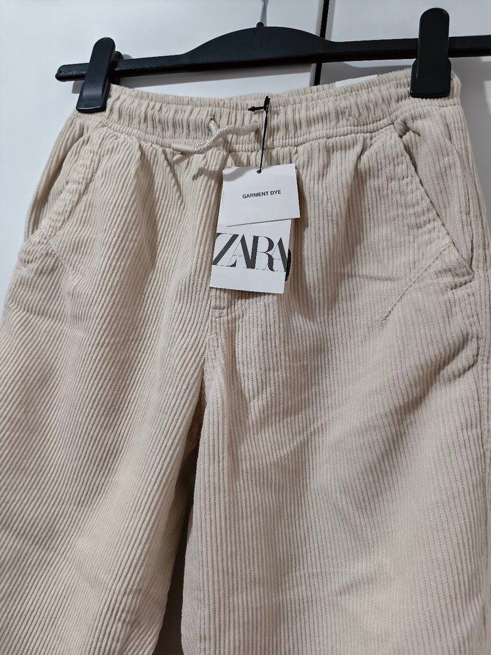 ZARA 10 YAŞ KADİFE PANTOLON - Görsel 4