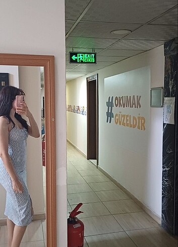Diğer mavi yazlik elbise