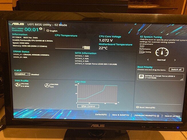 Asus LCD Monitör 60Hz 3 - Görsel 5