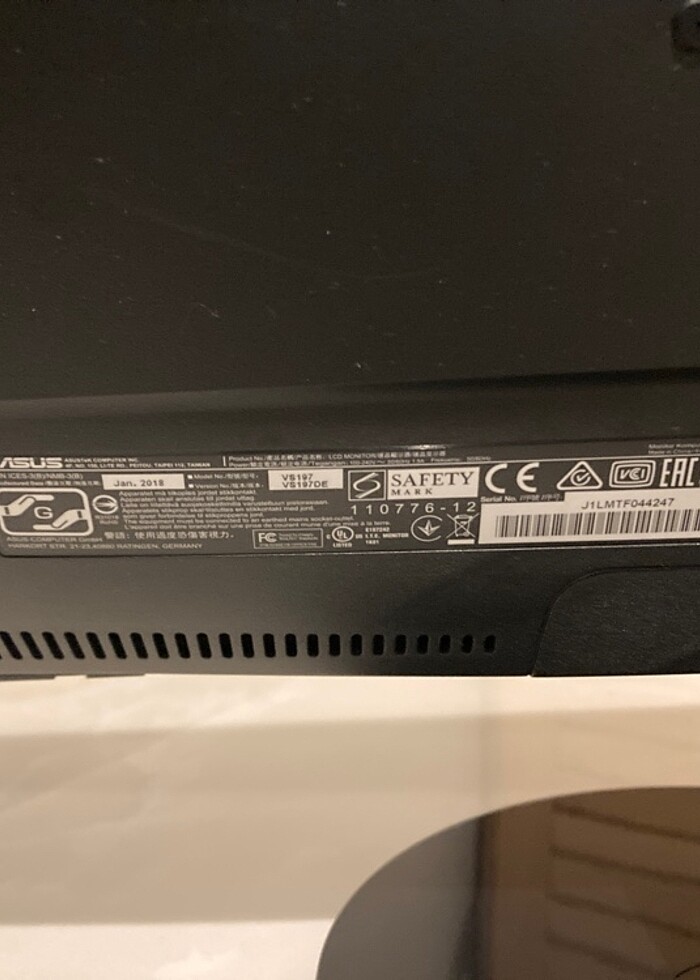 Asus LCD Monitör 60Hz 3 - Görsel 3