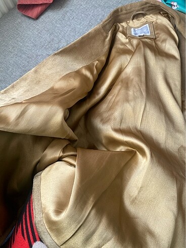 xl Beden camel Renk Blazer ceket