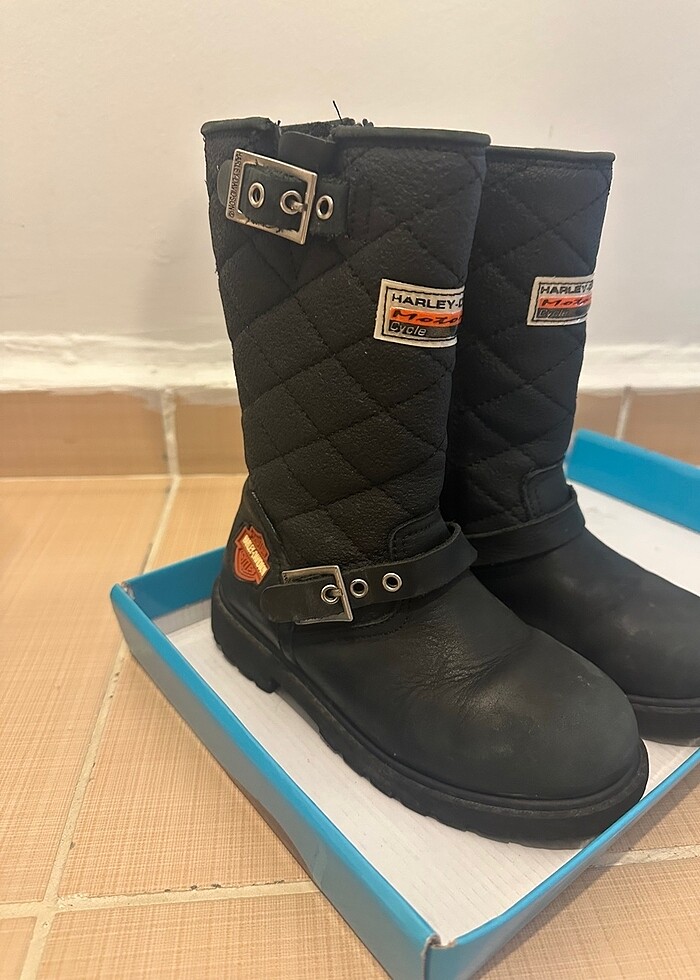 Orijinal Harley Davidson Çocuk Botu - Görsel 2