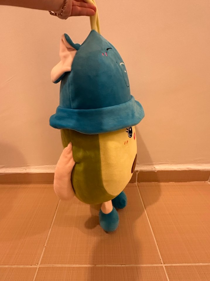 Renkli Avokado Peluş Oyuncak - Görsel 2