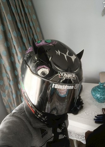 Motosiklet Kask boynuzu - Görsel 2