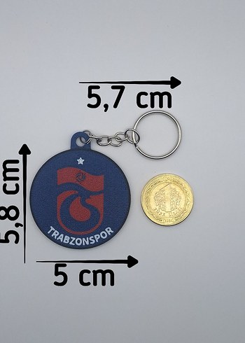Trabzonspor TS Takım Taraftar Anahtarlığı - Görsel 5