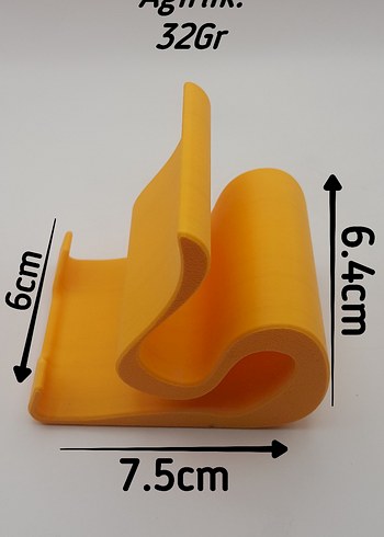 Dalga Tasarımlı Telefon ve Tablet Tutucu - Görsel 8
