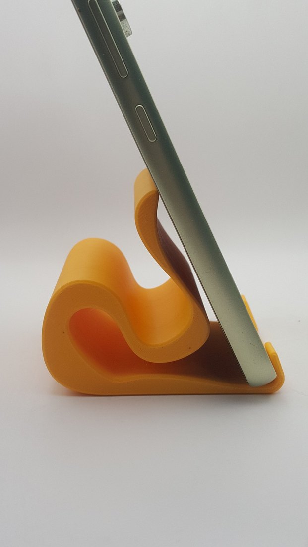 Dalga Tasarımlı Telefon ve Tablet Tutucu - Görsel 2