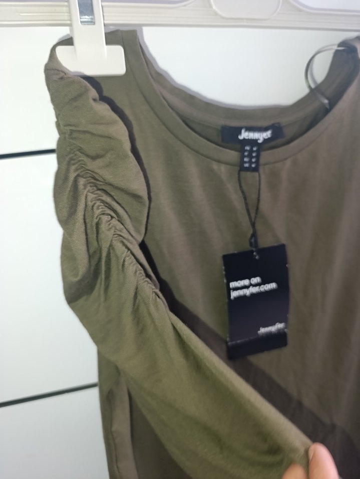 Fırfırlı Uzun Kollu Bluz - Görsel 2