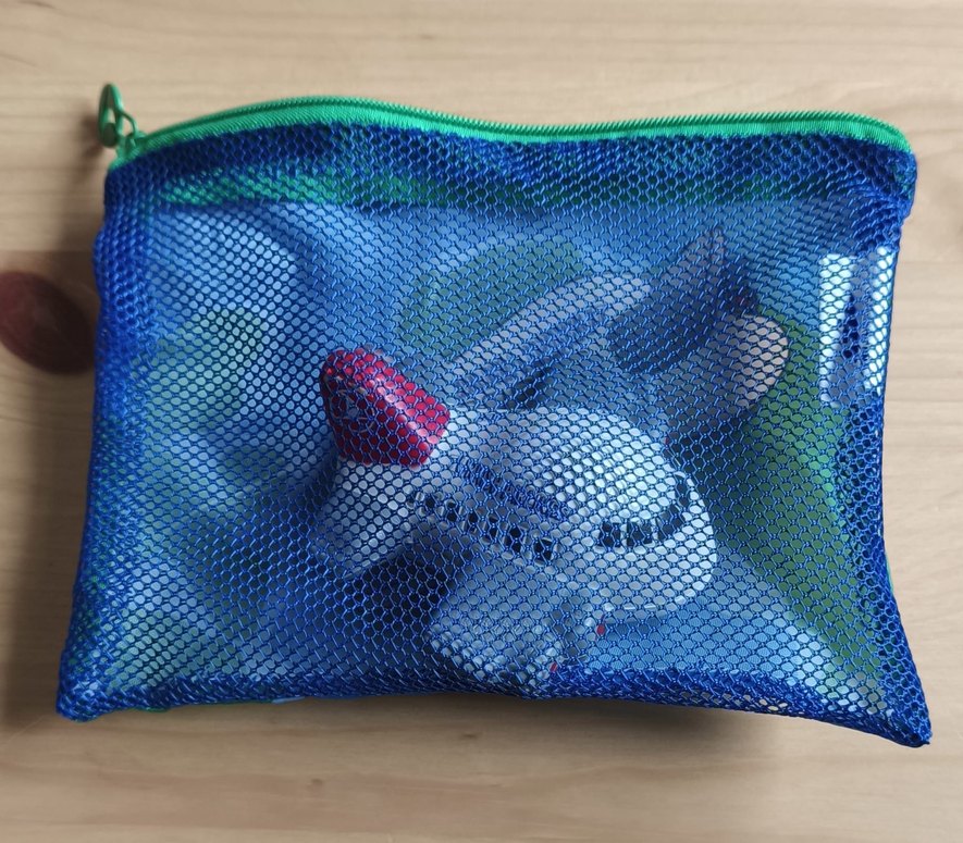 Renkli Türk Hava Yolları Oyuncak Uçak ve Çanta - Görsel 4