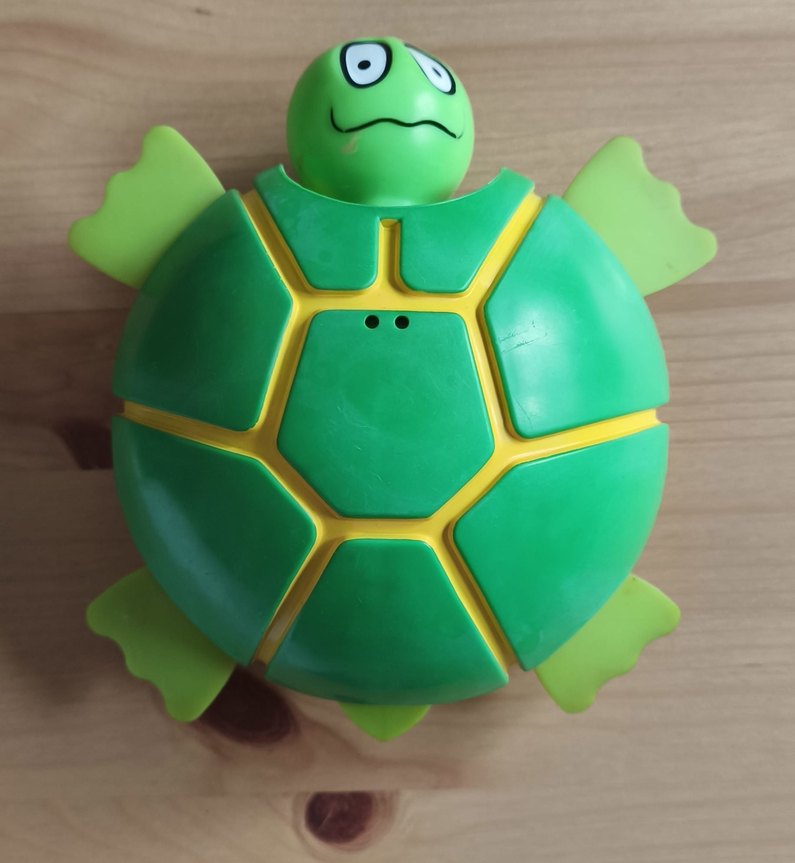 Renkli Yeşil Kaplumbağa Su Oyuncağı - Görsel 3