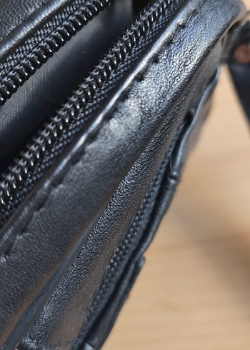 El yapımı Erkek Gerçek Deri El Çantası - Görsel 4