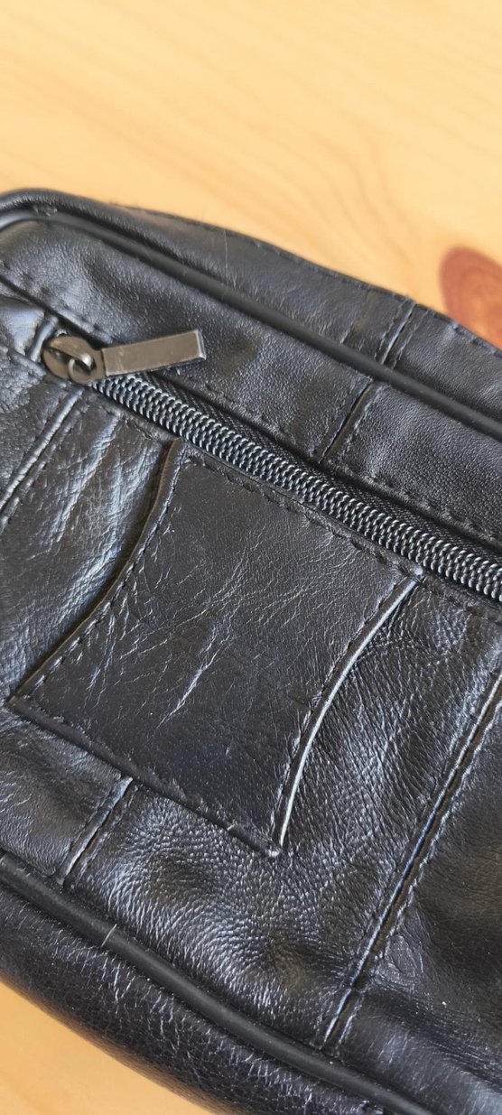 El yapımı Erkek Gerçek Deri El Çantası - Görsel 5