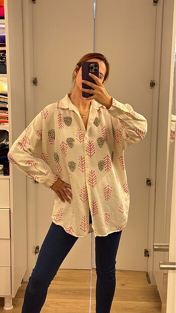 universal Beden Oversize Gömlek