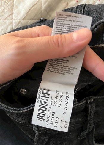 Mavi Jeans Siyah mom Jean Kesim Kadın Kot Pantolon