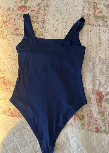 Trendyol & Milla Lacivert Kolsuz Kadın çıtçıtlı body