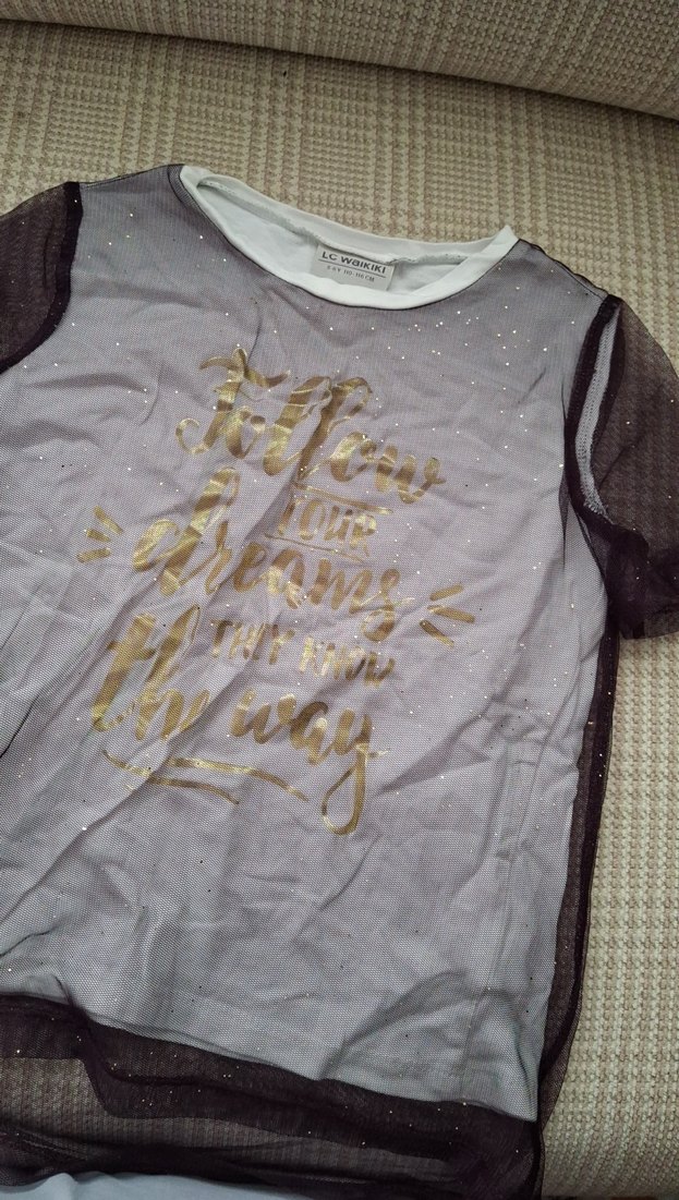 Bohem Stil Üst kız çocuk tişört - Görsel 2