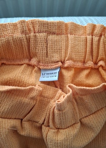 Turuncu Bol Kesim çocuk Şort - Görsel 2