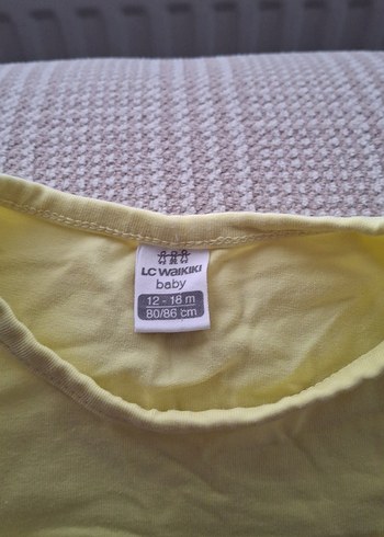 Kız Çocuk Sarı Fırfırlı Kolsuz elbise - Görsel 2