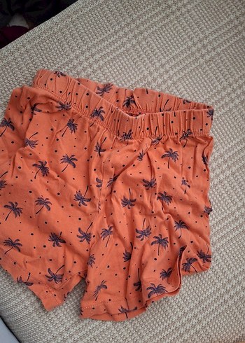baskılı şort - Görsel 3