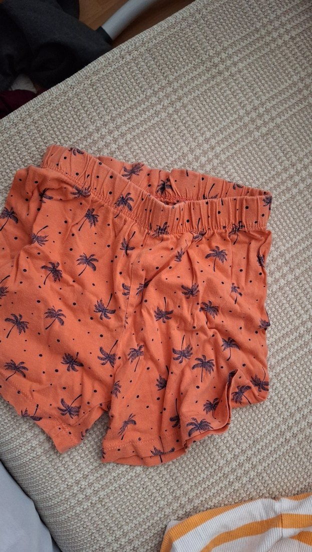 baskılı şort - Görsel 3