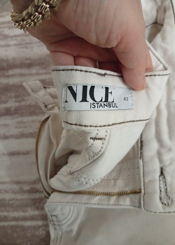 Detaylı Kot Pantolon - Görsel 4