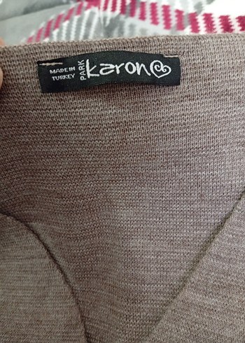 Düğmeli Gri kalın triko takım - Görsel 7