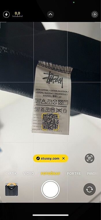 s Beden siyah Renk Stussy Dice Tee T-Shirt