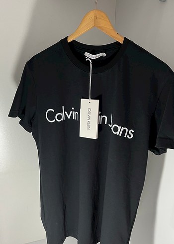 Calvin Klein Siyah Baskılı Erkek Tişört (XXL)