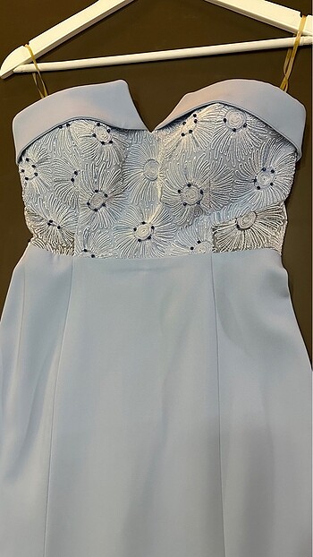 Mavi elbise - Görsel 3