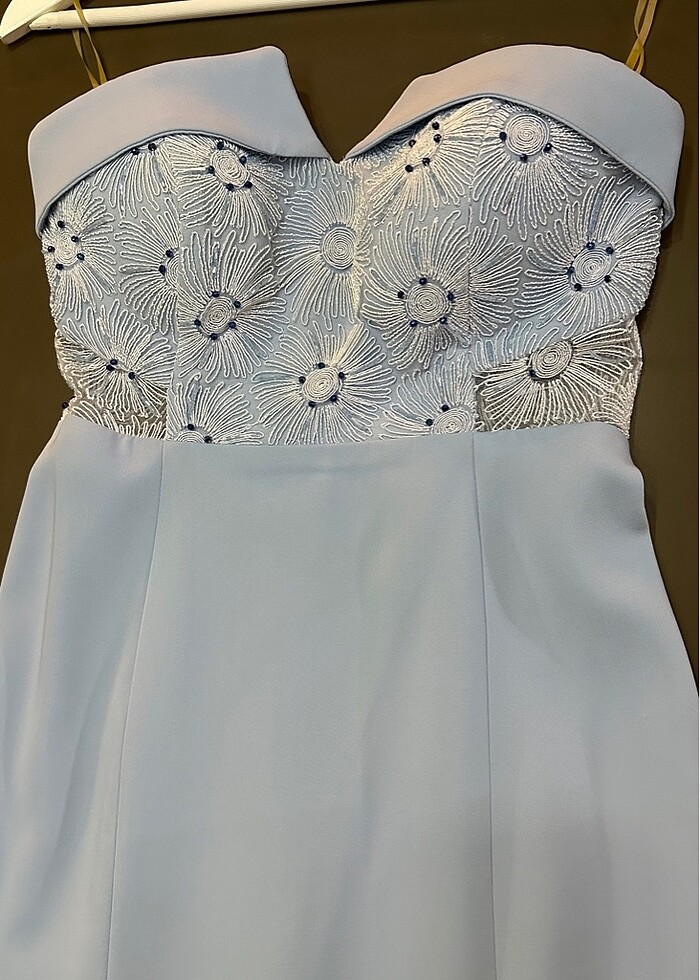 Mavi elbise - Görsel 3