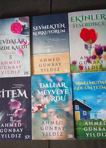 Ahmed Günbay Yıldız Roman Seti - 6 Kitap