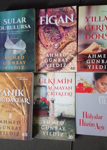 Beden Ahmed Günbay Yıldız Roman Seti - 6 Kitap