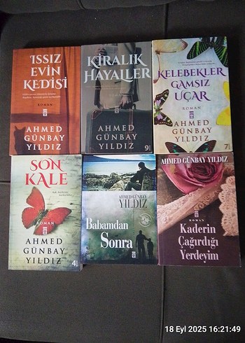 Ahmed Günbay Yıldız Roman Seti - 6 Kitap