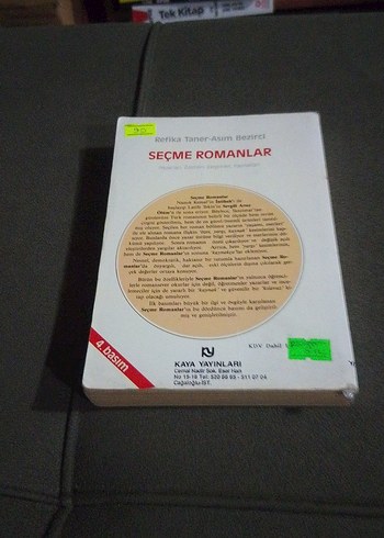 Seçme Romanlar - Refika Taner, Asım Bezirci